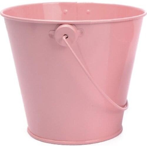 2020 New Bucket Creative bucket Colorful Potted Home Barrel Candy Small Crafts Ornaments Tinplate Iron R8B8