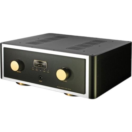 NEW DF-A1000 Household high-power Class A 120W*2 Class AB 380W*2 Fever hifi pure power amplifier gold sealed tube balanced input