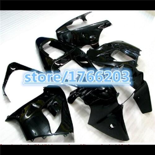 All black Full Body Kits for Zx-9r 2000 for Kawasaki Zx9r Fairings 2001 Zx 9r Fairings 2000 - 2001