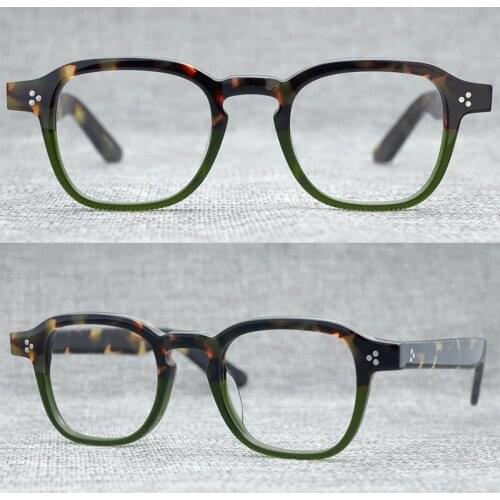 Literary retro frame glasses men and women