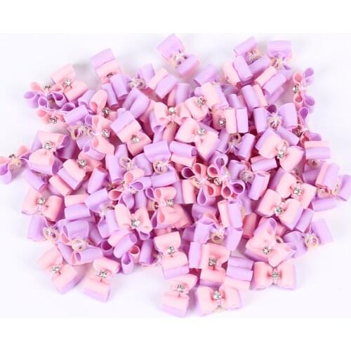 PipiFren Small Dogs Bows Hair Accessories Yorkshire For Pets Hair Clips Grooming Bows Table accessoire pour chien petite taille