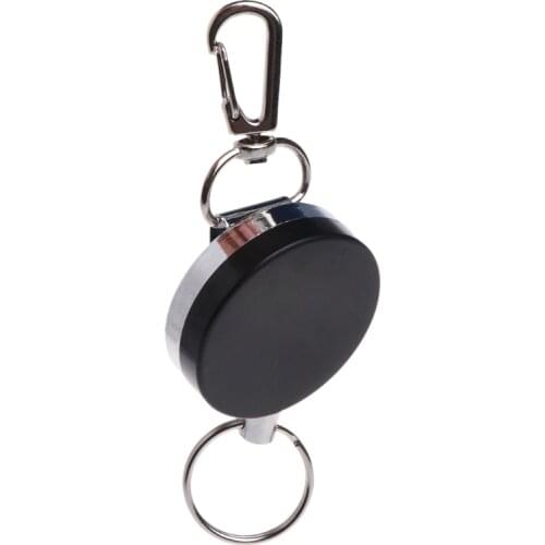 Fishing Accessories Fishing Zinger Retractor Keyring Reel Holder Retractable Steel Cable Accessory