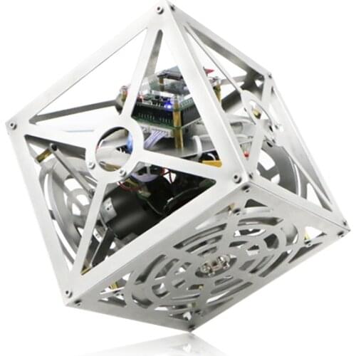 Balanced Block Single Point And Single Side Self-Balancing Cubli Block That Cannot Be Pushed Down Bblock Can Be Flipped