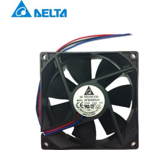 Server inverter axial cooling fan AFB0924SH 90mm 9cm DC 24V 0.50A server violent 9025 90x90x25mm