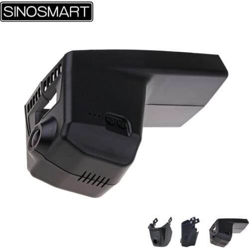 SINOSMART Novatek 96672 Car Wifi DVR Camera for BMW X4 X5 2016 2018 with LDWS Window Control by Android or iOs App SONY IMX323