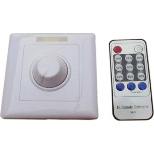 10set/lot Led Dimmer 350W IR 14 Keys Single Color Controller AC110V-230V 220v RGB Controller LED Strip RGB Controler