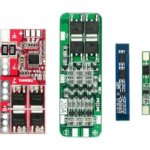 1S 2S 3S 4S 3A 20A 30A Li-ion Lithium Battery 18650 Charger PCB BMS Protection Board For Drill Motor Lipo Cell Module