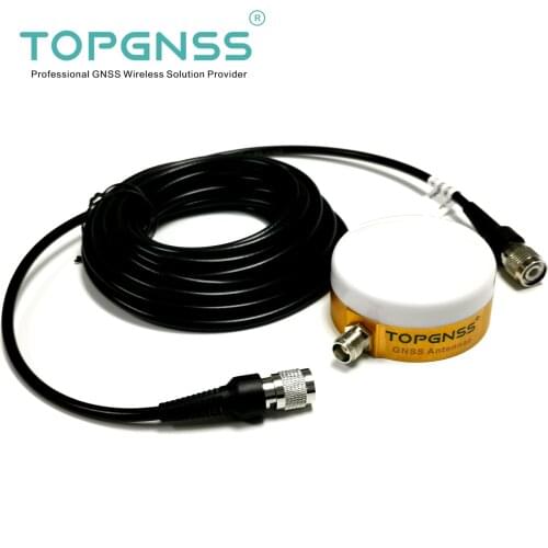 2PCS Small size GPS GLONASS GALILEO Beidou UAV UGV Angle high precision rtk gnss antenna ZED-F9P TNC-K Connector TOPGNSS