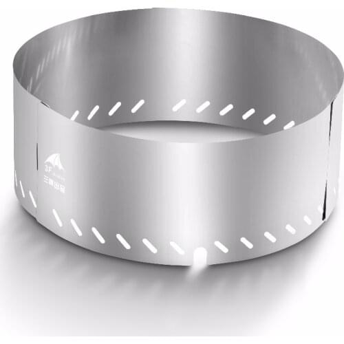 3F UL GEAR Rubiks Cube Multi-purpose Furnace Head Wind Deflector Windproof Board Two / three Pieces Deserves To Receive Bag