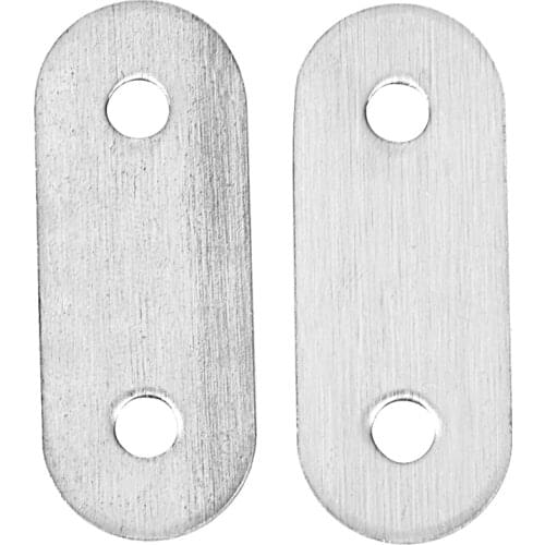 ABSF 38mm x 16mm Straight Repair Joining Mending Flat Plate Bracket 5pcs