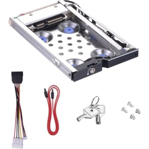 SSD HDD Storage Box Compatibl 2.5-Inch SATA Internal Hard Drive 3.5-Inch Floppy Drive Panel for Desktop PC Case