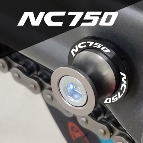 For HONDA NC750 NC750S NC750X 2014 2015 2016 2017 2018 2019 2020 Motorcycle Accessories 8MM Swingarm Spools Slider Stand Screws