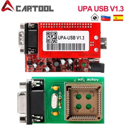 ECU Tool With Full Adapter UPA 2018 New Arrival UPA Usb Programmer Auto Diagnostic-tool UPA-USB UPA USB V1.3