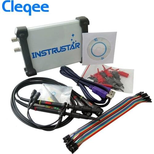 ISDS205C Upgrade version MDSO-LA PC USB Analog Virtual oscilloscope 2 Channel Logic Analyzer Bandwidth 20M Circuit analysis FS