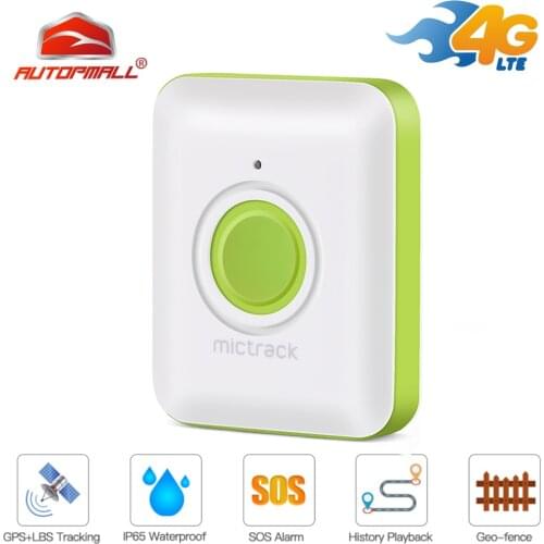 Mini Tracker 4G LTE GPS Tracker Children Cat Mini Pet GPS Tracker Locator WIFI Waterproof Personal For Kids Elder SOS Life-time