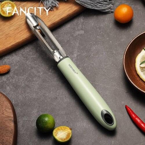 FANCITY Stainless steel creative long handle spoon cute stirring spoon Korea ice spoon ice cream spoon ice cream spoon