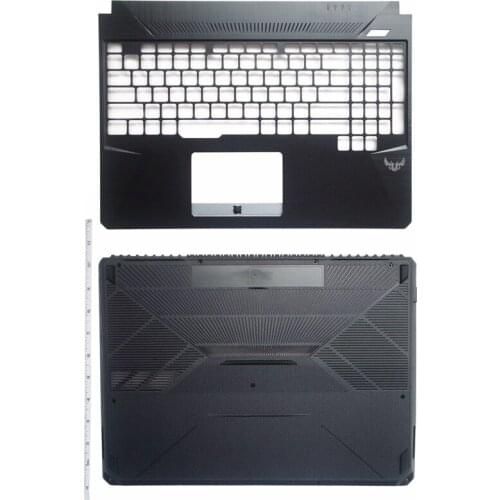 New For ASUS TUF Gaming FX86 FX86S FX505 Upper Case Palmrest Cover/Bottom Case Cover 13NR00S2AP0121 13N1-5JA0241 13N1-5JA0F11
