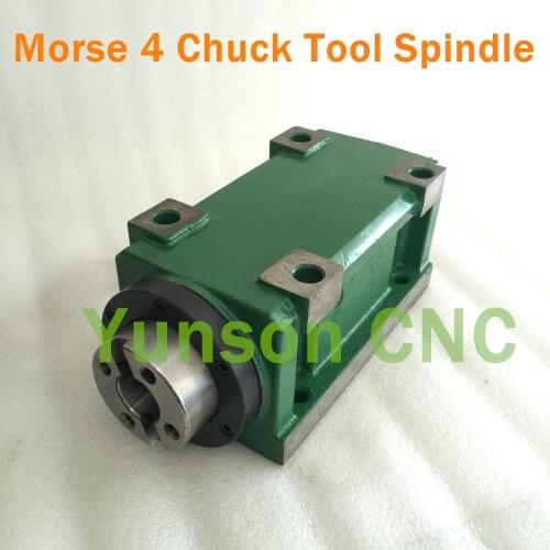 Morse4 MT4 MS4 Taper Chuck 3000W 3.0KW 4hp Power Head Power Unit Machine Tool Spindle Max.3000RPM for Drilling/Boring Machine