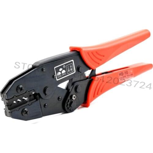 Line pressing pliers HS-10 sleeve pliers pipe wrench Automatic adjustmen Apply between 1.5-6 square millimeters