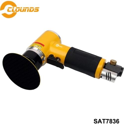 SAT7836 Power Tools Pneumatic Sander Air Tool 2" 3" Pad Size Non-Orbital Mini Air Sander Pneumatich Polisher
