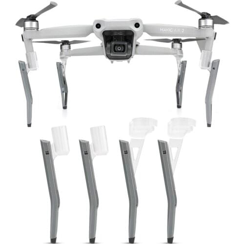 Shockproof Extended Landing Gear with Spring For DJI Mavic Air 2 Extended Support Leg Tripod Landing Protection