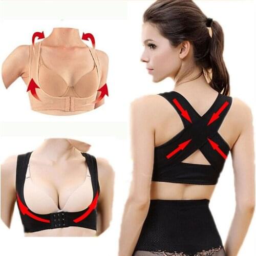 Adjustable Women Back Brace Support Belt Orthopedic Back Posture Corrector Rectify Back Straightener Body Shaper Adjuster Belt