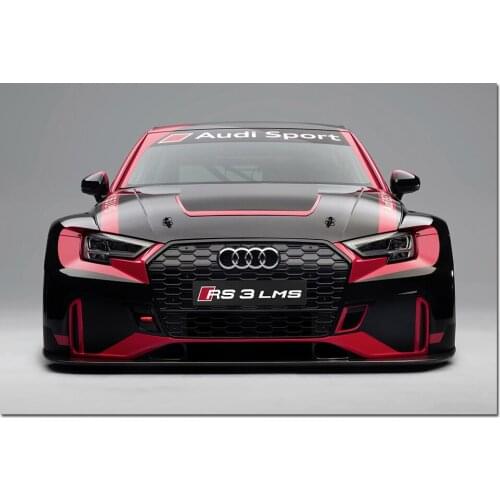 Modern Canvas Painting Wallpaper RS 3 LMS Sports Car Posters Wall Art Picture for Home Decor