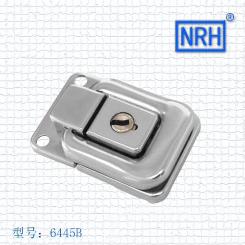 NRH 6445B steel toggle latch chrome finish briefcase & suitcase accessories High quality light duty hasp has lock function