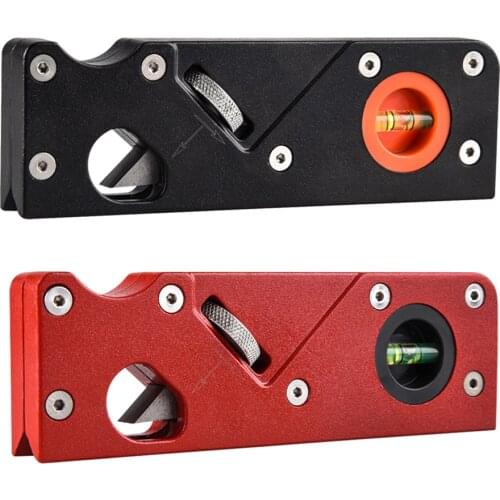 Woodworking Planer Mini Hand Tool 45 Degree Angle Oblique Angle Edge Carpenter Wood Planes Trimming Chamfering w/Spirit Bubble