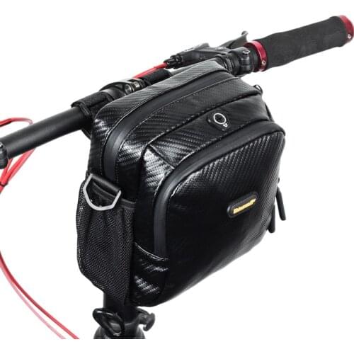 Bicycle Bag Handlebar Front Top Tube Bag Waterproof Front Frame Storage Shoulder Bag