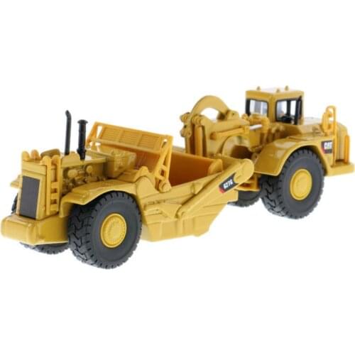1:87 Scale CAT 627G Carry-Scraper Truck Simulated Transport Alloy Vehicle DieCast 85134 For Children Toy or Collection