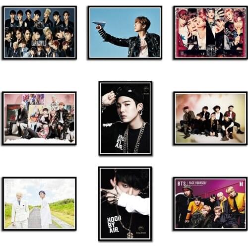 5D DIY Diamond Painting Kpop Boys Decorative Painting Full SquareRound Diamond Embroidery Cross Stitch Diamond Mosaic Home Decor
