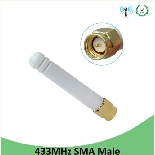 433MHz Antenna loar antena 433 MHz 3dbi SMA Male Connector Plug Directional Waterproof Antenne IOT Lorawan watermeter