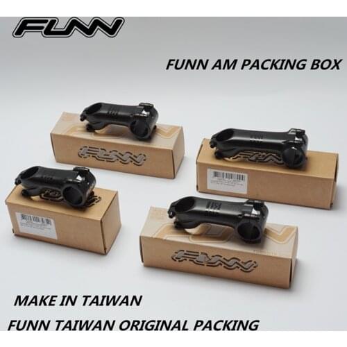 British FUNN mountain handlebars stand negative -20 degrees lightweight high strength 80/90/100/110 handles SLK