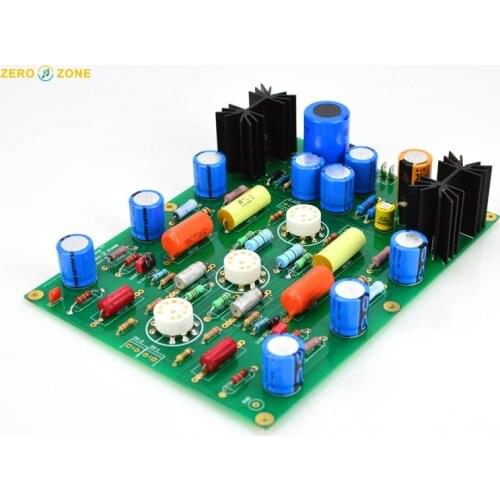 ZERO-ZONE E834 12AX7 Tube MM Phono Amplifier kit /board