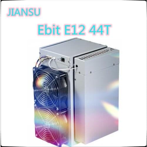 Used Bitcoin miner Ebit E12 44T SHA256 Asic miner BTC mining Better than E10.3 E9i antminer S17 S17E T17 S9 Z15 T2T T3 M20S M21S