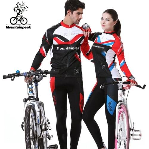 Mountainpeak Cycling Clothes Riding Long Suit Men and Women Bicycle Riding Pants and Jersey Cycling suit Roupa Ciclismo