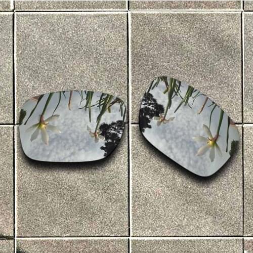 Silver Titanium Polarized Sunglasses Replacement Lens for-Oakley Ray-Ban RB4165-54mm Frame 100% UV Protection Good Fitness