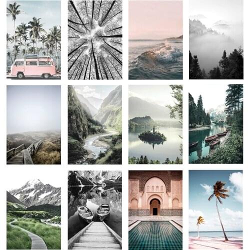 Modern Road Landscape Canvas Painting Art Posters and Prints Print Mural Pictures Living Room Home Wall Decoration Cuadros