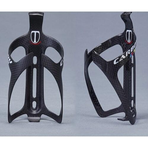 TOMTOU Full Carbon Fiber Water Drinks Bottle Cage Holder For Cycling Bicycle Bike Accessories About Ultralight 25g