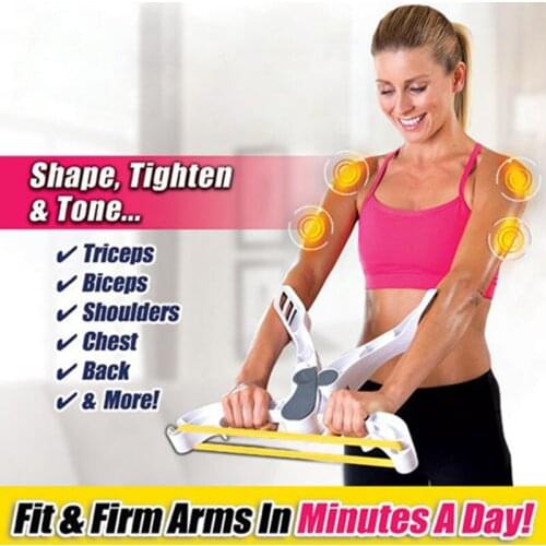 Arm Exerciser Strength Upper Body Workout Fitness Machine Grip Strength Wonder Arm Forearm Wrist Exerciser Gym Workout Equipment