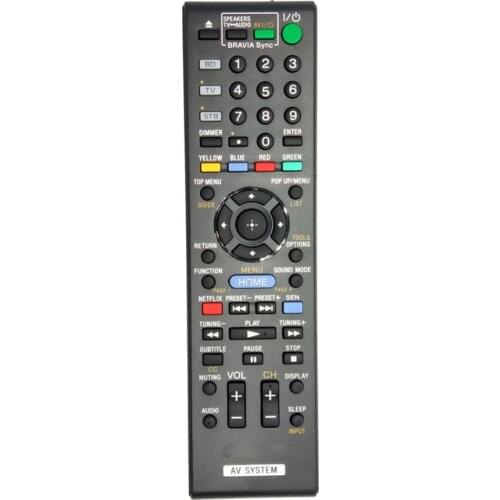 Remote Control Replacement For Sony HCD-E300 BDV-N890Z BDV-E780W HBD-E980W DVD Home Theater System