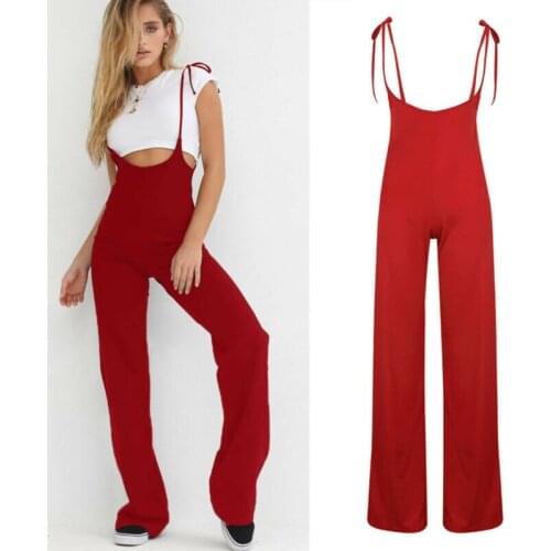 2020 Summer Women Tie Belt Pants High Waist OL Ladies Career Long Trousers Overalls Pants Jumpsuits