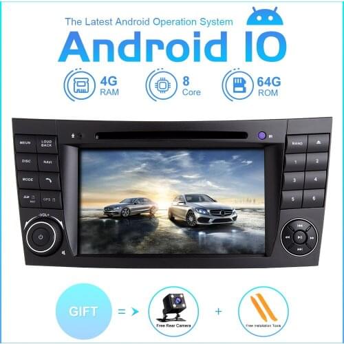 ZLTOOPAI Eight Core Car Multimedia Player Android 10 Auto Stereo For Mercedes Benz E-Class W211 E300 CLK W209 CLS W219 GPS Radio