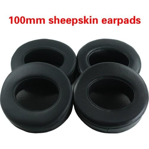 100mm General Sheepskin Ear Pads Replacement High Quality Soft Protein Ear Pads Cushion for Sony for Akg for ATH for Sennheiser