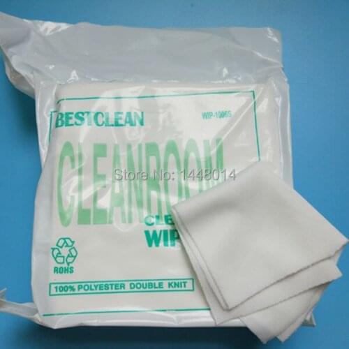 150pcs Eco solvent printer head clean cloth / PCB boards Glasses Phone screen cleanroom wipers ultra soft