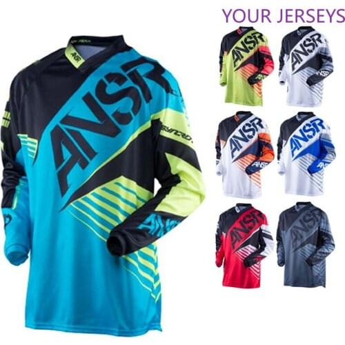 2022 Outdoors Motocross Jerseys Mountain Road Racing T-shirt Downhill Dirt Bike off road jerseys FXR FXR DH MTB Downhill