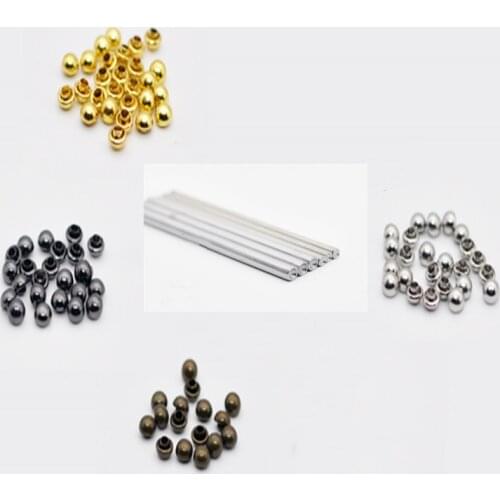 Doll clothing accessories mini button super mini nail mushroom rivets 3mm/4mm +Hand tool sets