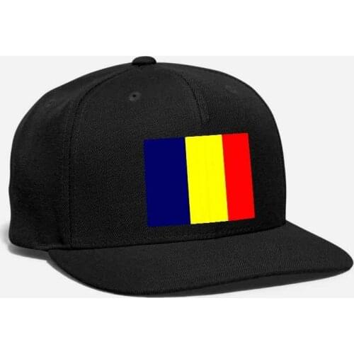 Chad Flag Patch Embroidery Tchad Emblem Badge Arm Of Coats Armour N'Djamena African Country Unisex Adjustable Snapback Cap