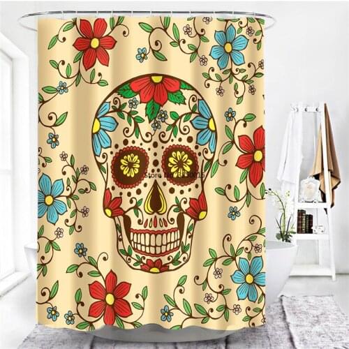 Halloween Family Decorative Curtains For Living Room Cemetery Ghost Hand Waterproof Fabric Bathroom Shower Curtains Bath Decor